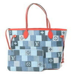 Louis Vuitton Monogram Denim Shoulder Bag Neverfull
